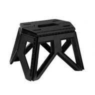 Detailed information about the product Folding Fishing Chair Camping Stool Portable Kids Stool Ultra-Light Stool Portable Plastic Camping Step Stool -Black