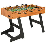 Detailed information about the product Folding Football Table 121x61x80 cm Light Brown