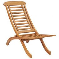 Detailed information about the product Folding Garden Chair Solid Teak Wood
