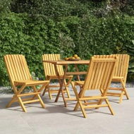 Detailed information about the product Folding Garden Chairs 4 pcs 47x47x89 cm Solid Wood Teak