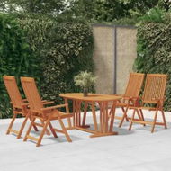 Detailed information about the product Folding Garden Chairs 4 pcs Solid Wood Eucalyptus