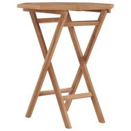 Detailed information about the product Folding Garden Table 60x60x75 Cm Solid Teak Wood