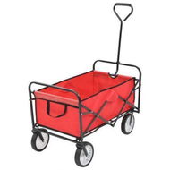 Detailed information about the product Folding Hand Trolley Steel Red