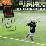 Detailed information about the product Folding Lacrosse Rebounder for Backyard 3x4 Ft Volleyball Bounce Back Net Pitchback Throwback Baseball Softball Return Training Screen Adjustable Angle