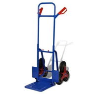 Detailed information about the product Folding Sack Truck with 6 Wheels Blue