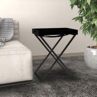 Detailed information about the product Folding Table Black 48x34x61 Cm MDF