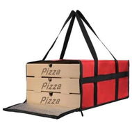 Detailed information about the product Food Pizza Delivery Insulated Bag Camping Warmer Cold Thermal Bag Drink Box Thermal Lunch Bag 50*50*20.5cm For Catering and Parties Color Red
