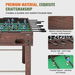 Foosball Table 48 inch Standard Size Foosball Table Indoor Full Size Foosball Table for Home Family and Game Room Soccer with Foosball Table Set Includes 2 Balls and 2 Cup Holders. Available at Crazy Sales for $469.95