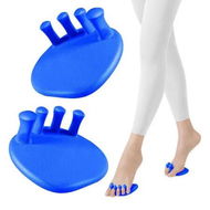 Detailed information about the product Foot Arch Trainer for Women, Toe Separators for Calf Lift, Slimming, Improve Posture, Relieve Plantar Fasciitis, Flat Foot Corrector for Home Use, Blue