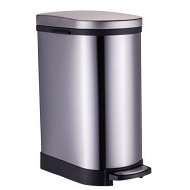 Detailed information about the product Foot Pedal Stainless Steel Rubbish Recycling Garbage Waste Trash Bin 10L U