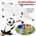 Football Goal Sports Toy with Pump And Ball Foldable Football Goal Post Portable Soccer Goal for Indoor Outdoor Football Training. Available at Crazy Sales for $24.99
