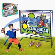 Detailed information about the product Football Toss Target Games Indoor Outdoor Backyard Throwing Sport Toy for Kids,Football Toys Passing Targets Family Party Game For Boys Girls Play