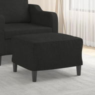 Detailed information about the product Footstool Black 60x50x41 cm Fabric