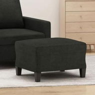 Detailed information about the product Footstool Black 60x50x41 cm Fabric