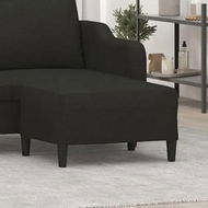 Detailed information about the product Footstool Black 70x55x41 cm Fabric