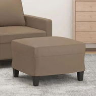 Detailed information about the product Footstool Cappuccino 60x50x41 cm Faux Leather