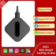 Detailed information about the product For Apple Carplay AI Box Car Wired CarPlay To Wireless CarPlay Android Auto Fast Connect Smart Mini AI Box USB Plug And Play