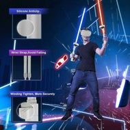 Detailed information about the product For Oculus Quest 2 VR Golf Goggles Light Cable Extended Lever Vr Glasses Lightsaber For Golf Games