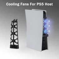 Detailed information about the product For PS5 Cooling Fan PS5 Console Cooler Fans With LED Indicator For Sony PlayStation 5 Console Cooling Cooler