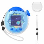 Detailed information about the product For Tamagotchi Paradise Clear Case with Lanyard,Body and Screen Guard for Tamagotchi Paradise Accessories,Transparent Hard Display Box (No Device/Film)