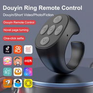 Detailed information about the product For TikTok Ring Bluetooth Remote Control Fingertip Selfie Video Controller Automatic Page Turner Browsing For Mobile Phone Color Black