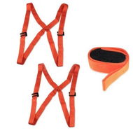 Detailed information about the product Forearm Forklift Set of 2 Straps Classic Model Harness for Moving Furniture Appliances up to 800 lb Ergonomic Lifting Equipment 1 Pack Orange