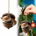 Forest Animal Acorn Ornaments Cozy Forest Christmas Ornaments,2026 Pine Cone Animal Decoration,Woodland Creature Hanging Ornament (2D Flat). Available at Crazy Sales for $7.99