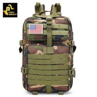 Detailed information about the product Free Knight 9252 Military Tactical Backpack With US Flag Patch