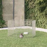 Detailed information about the product Free Range Animal Enclosure 6-Panel 54x60 cm Galvanised Iron