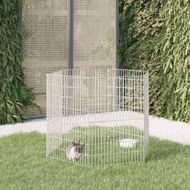 Detailed information about the product Free Range Animal Enclosure 6-Panel 54x80 cm Galvanised Iron