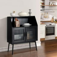 Detailed information about the product Free-standing Buffet Cabinet With Storage For Living Room Kitchen Dining Room