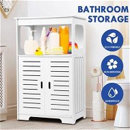 Detailed information about the product Freestanding Bathroom Cabinet Storage Shelf Organiser Stand Waterproof Cupboard