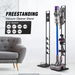 Freestanding Cordless Vacuum Cleaner Metal Stand Rack Hook Black. Available at Crazy Sales for $59.97