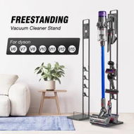 Detailed information about the product Freestanding Cordless Vacuum Cleaner Metal Stand Rack Hook Grey