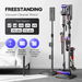 Freestanding Cordless Vacuum Cleaner Stand Rack Slim Aluminium Alloy Height Adjustable Stick Cleaning Accessory Cable Slot. Available at Crazy Sales for $74.97