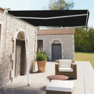 Detailed information about the product Freestanding Manual Retractable Awning 300x250 cm Anthracite