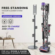 Detailed information about the product Freestanding Vacuum Stand Cordless Cleaner Storage Rack Holder Metal Organizer Accessories Organiser Bracket Compatible with Most Popular Models
