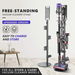 Freestanding Vacuum Stand Cordless Cleaner Storage Rack Holder Metal Organizer Accessories Organiser Bracket Compatible with Most Popular Models. Available at Crazy Sales for $39.97