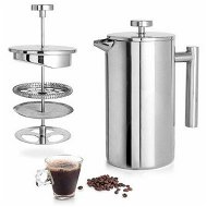 Detailed information about the product French Press 304 Stainless Steel Plunger Coffee Tea Maker 350ML