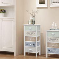 Detailed information about the product French Storage Cabinet 5 Drawers Wood