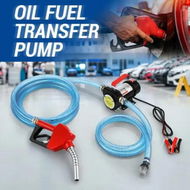 Detailed information about the product Fuel Transfer Pump Electric Diesel Kerosene 12V DC 10GPM Nozzle Hoses Portable Car Truck Oil Excavator Bowser Reserve Tank Refuel Station Auto Stop