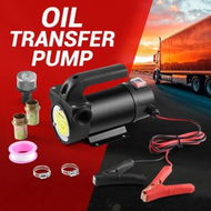 Detailed information about the product Fuel Transfer Pump Electric Diesel Oil Kerosene Biodiesel 12V DC 40L/min Self Priming Portable Bowser Truck Excavator Auto Car Refuel Commercial Motor