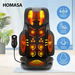 Full Body Massage Cushion Shiatsu Back Neck Massager Chair Pad Massaging Seat Kneading Rolling Heat Vibration with Remote Pillow Homasa. Available at Crazy Sales for $139.95