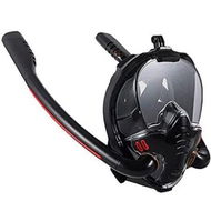 Detailed information about the product Full-Face Silicone Snorkel Mask For Men Women Adults And Youth Use (Size M/S)