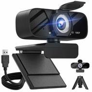 Detailed information about the product Full HD 4K Video Webcam and Wide Angle Camera with Built-in Microphone and Rotatable Tripod,for Laptop Computer or Desktop PC