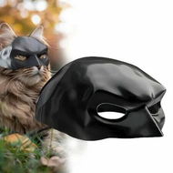 Detailed information about the product Funny Cat Bat Cosplay Hat,New Cat Bat Cosplay Mask,Cat Mask,Mask for Halloween Cosplay (Size S 9cm)