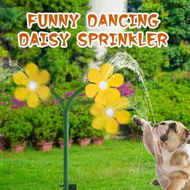 Detailed information about the product Funny Garden Crazy Flower Sprinkler Dancing Sun Flower Yard Sprinklers For Water Play