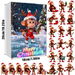 Funny Monkey 2025 Advent Calendar 24DAYS Christmas TREE Blind Box 2D Flat Acrylic Ornament 2026 Countdown Christmas Gift. Available at Crazy Sales for $26.99