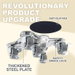 Furniture Dolly Lifter Movers Set 4 Dollies 500kg Heavy Duty 360Â° Swivel Wheels Brakes Riser Pads Appliance Moving Tool 16x16cm Platform 62cm Pry Bar. Available at Crazy Sales for $65.90