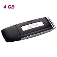 Detailed information about the product G3 Rechargeable USB Flash Drive/Voice Recorder - Black (4GB)